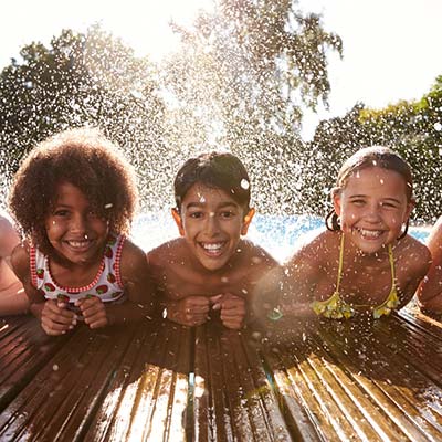 Holidays in Farmhouse with swimming pool for children